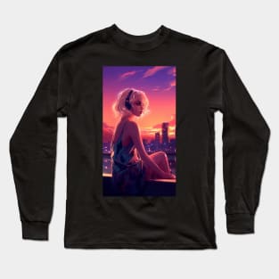 Lofi Girls Dreamscapes Long Sleeve T-Shirt